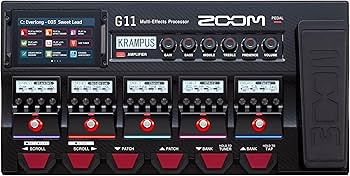 Amazon.com: Zoom G11 Guitar Multi-Effects Processor with