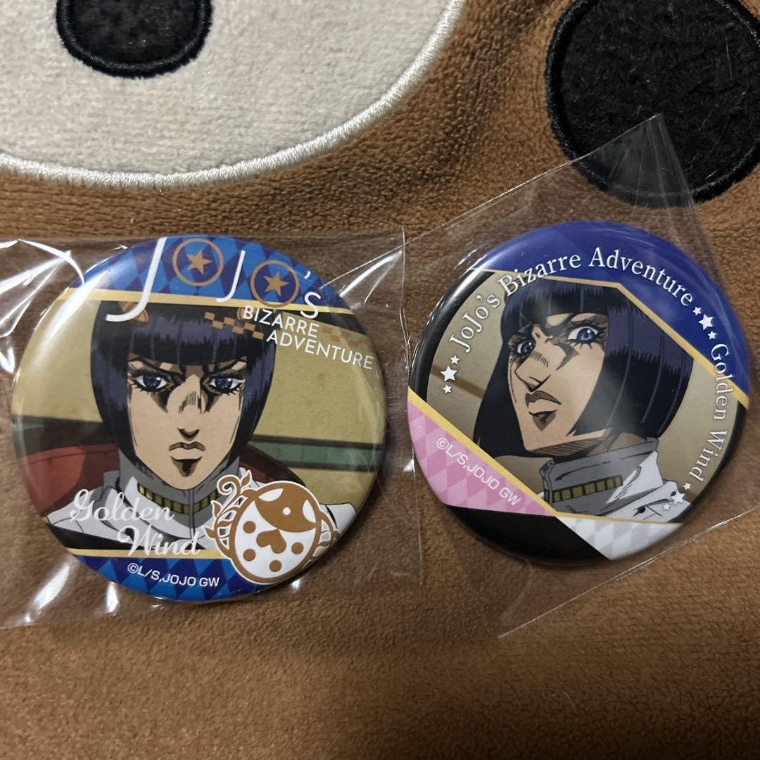 ジョジョの奇妙な冒険 ジョジョ アニメ10周年記念展 ブチャラティ 缶