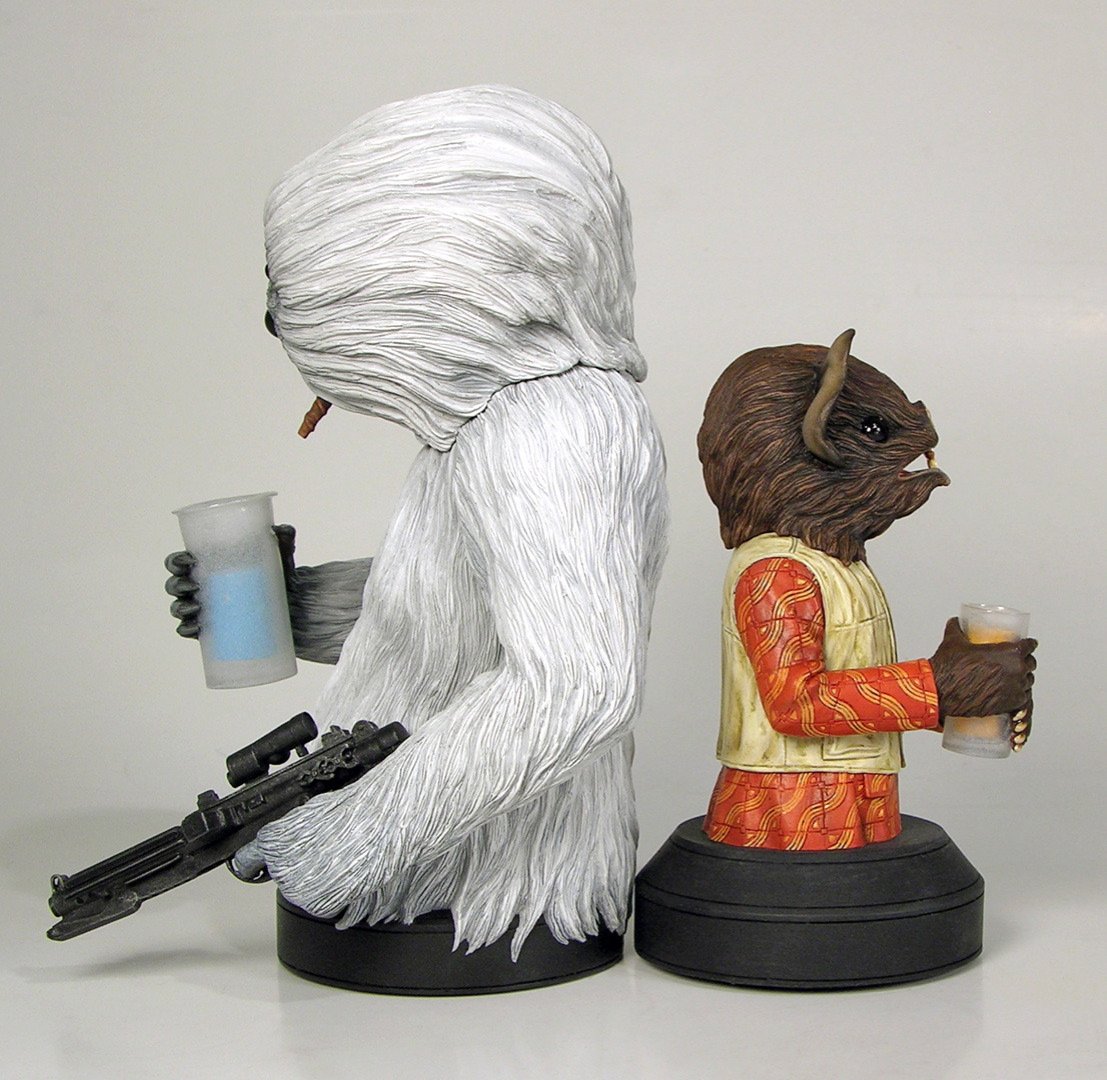 Amazon.com: Gentle Giant Star Wars: Kabe and Muftak Mini-Bust 2