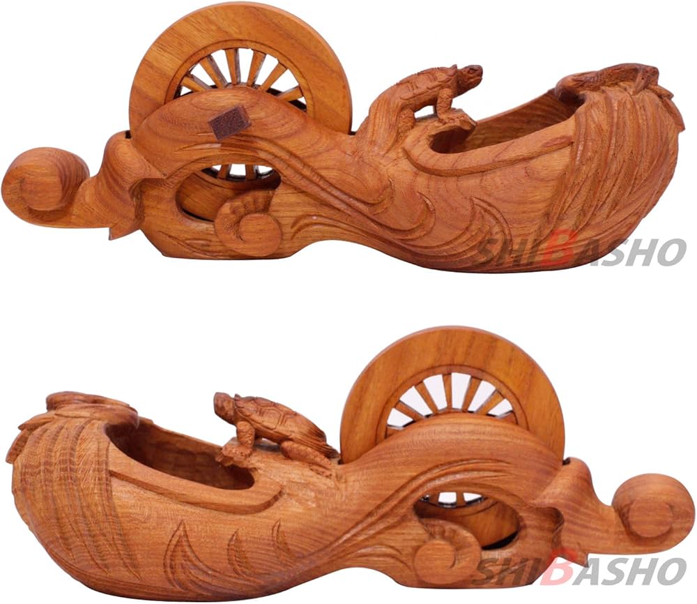 Amazon | 壺静 墨つぼ 上鶴亀 240mm | 墨つぼ