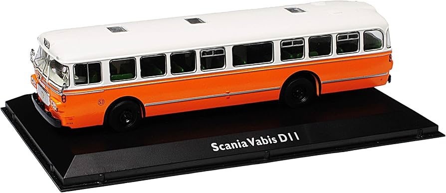 Scania Vabis D11 Bus Orange 1/72 Atlas Model Car: Amazon.de: Toys