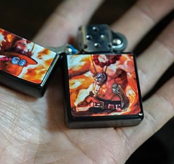 Amazon.co.jp: エース ワンピース ライター onepiece zippo型 ジッポ型