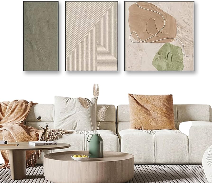 Amazon.co.jp: アートパネル 抽象 3枚セット飾り絵 ポスター 壁掛け
