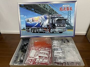 Amazon.co.jp: アオシマ 猛虎襲来 椎名急送 プロフィア 大型デコトラNo