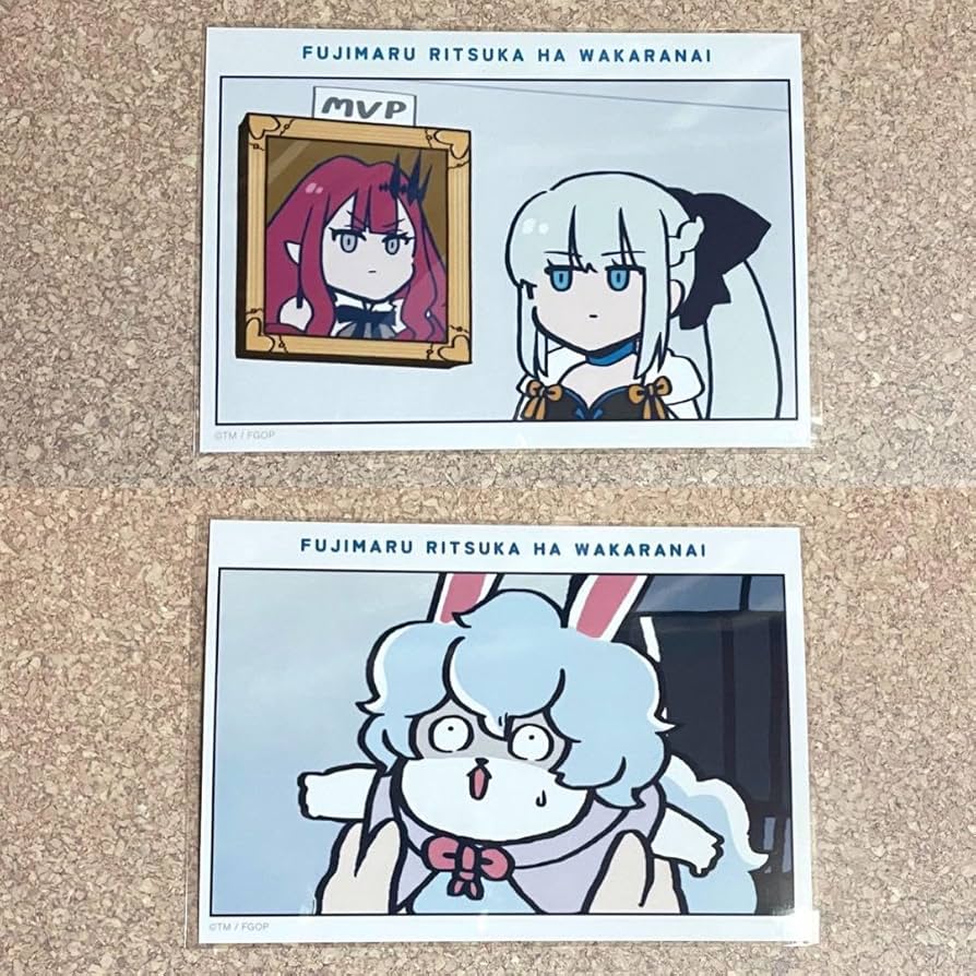 Amazon.co.jp: FGO 藤丸立香はわからない 藤わか 謎丸 場面写 モルガン