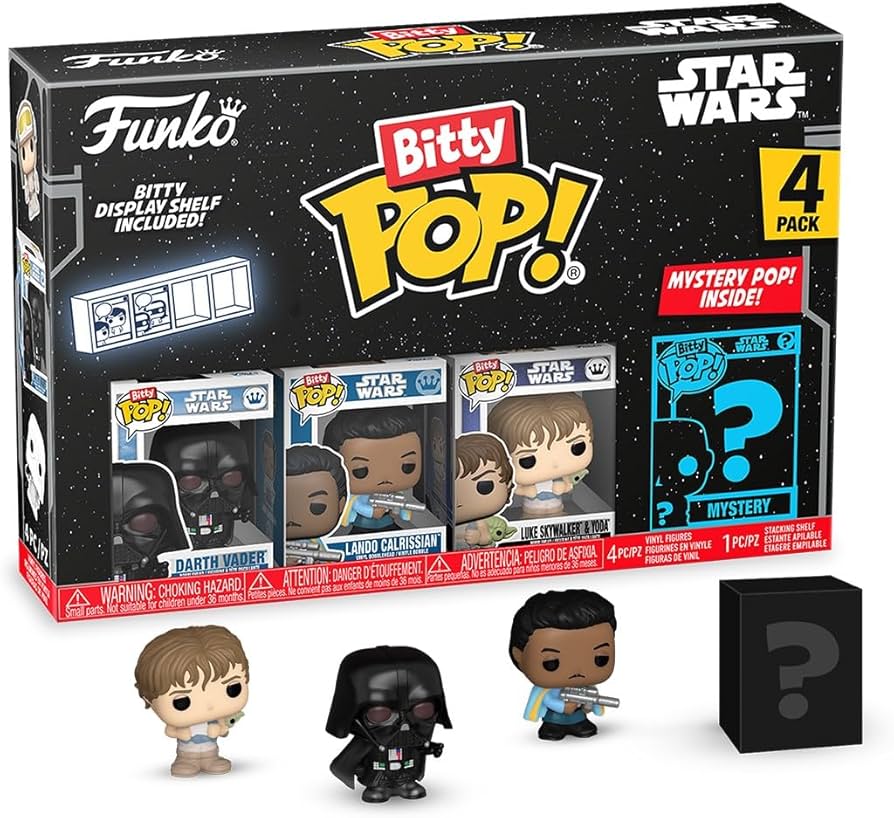 Amazon.com: Funko Pop Bitty: Star Wars - Darth Vader, Lando