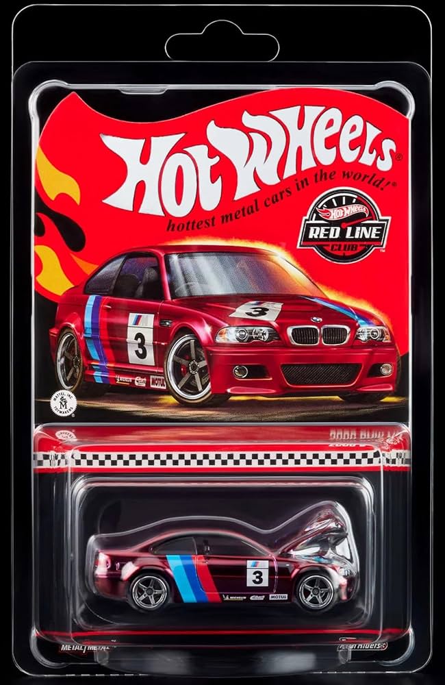 Amazon.com: Hot Wheels 2006 BMW M3 Red 2025 Collectors RLC : Toys