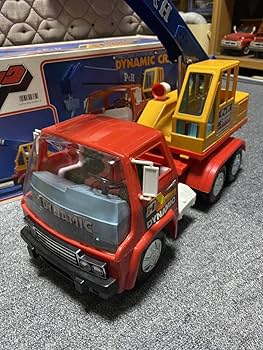 Amazon.co.jp: 野村トーイ ダイナミッククレーン 当時物 クレーン車 車
