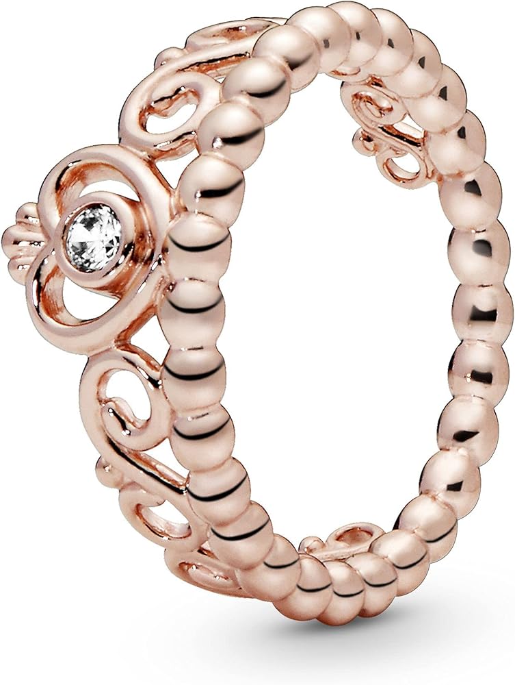 Amazon | Pandora プリンセスティアラクラウンリング - 彼女への贈り物