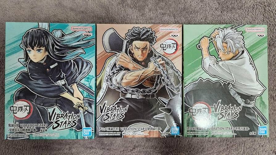 Amazon.co.jp: 鬼滅 悲鳴嶼行冥・不死川実弥・時透無一郎セット : おもちゃ