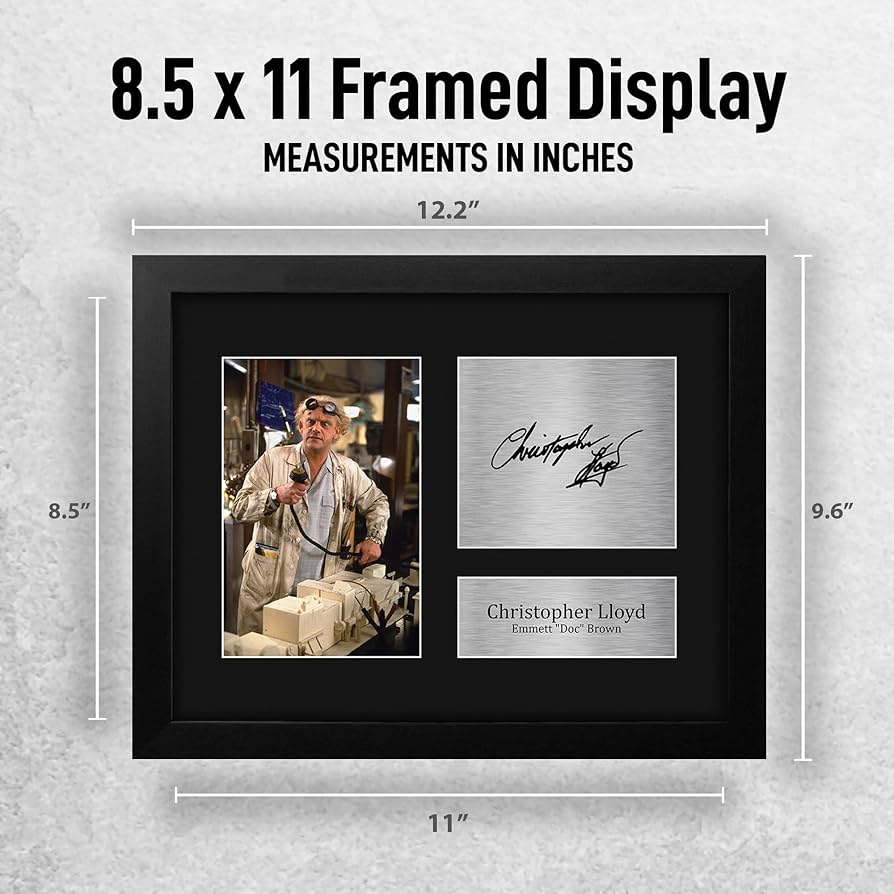 Amazon.com: HWC Trading Christopher Lloyd Back to the Future Doc