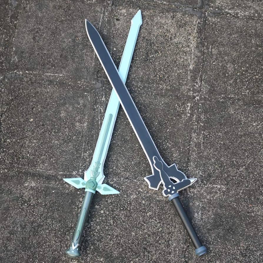 Amazon.co.jp: seikai_cos コスプレ道具 武器刀 樹脂製 細剣 Kirigaya