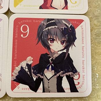 Amazon.co.jp: 9-nine- ぱれっと コースター4点セット 九條都 新海天