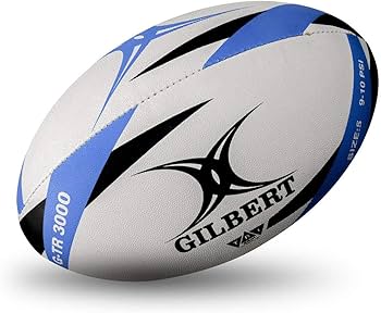 Amazon.co.jp: ギルバート ラグビーボール 5号 G-TR 3000 白 青 黒