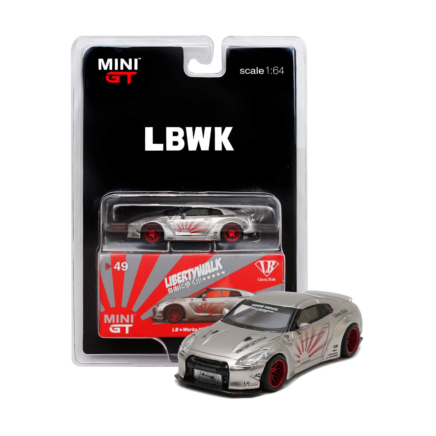Amazon.co.jp: 【Liberty Walk(リバティーウォーク)】1/64 MINI GT LB