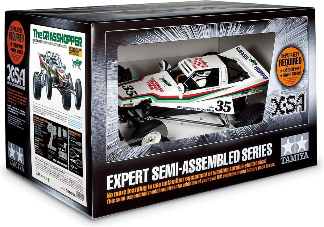Amazon.co.jp: TAMIYA 1:10 RC X-SA グラスホッパー I - RCモデル RC