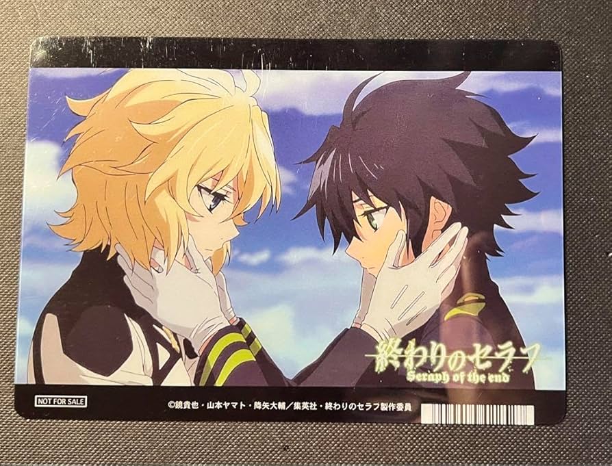 Amazon.co.jp: 終わりのセラフ クリアカード ミカエラ 優一郎 : おもちゃ