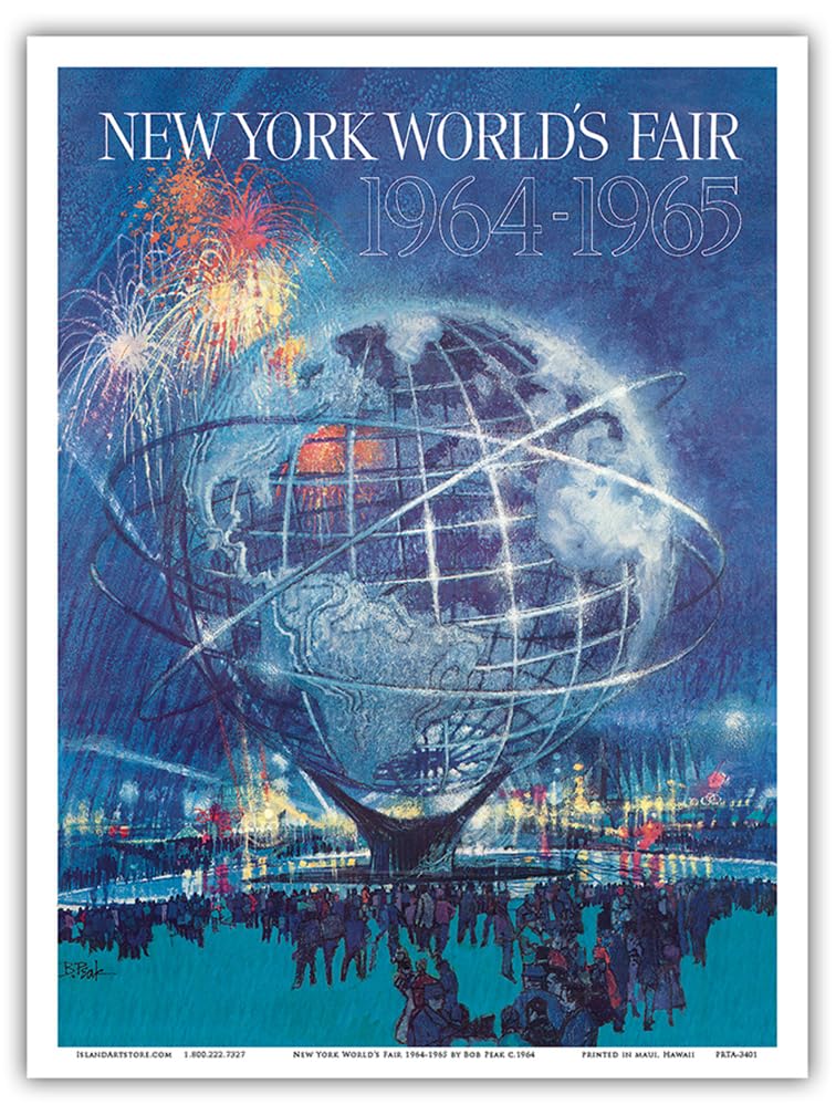Amazon.com: 1964 New York World's Fair - Unisphere Globe - Vintage