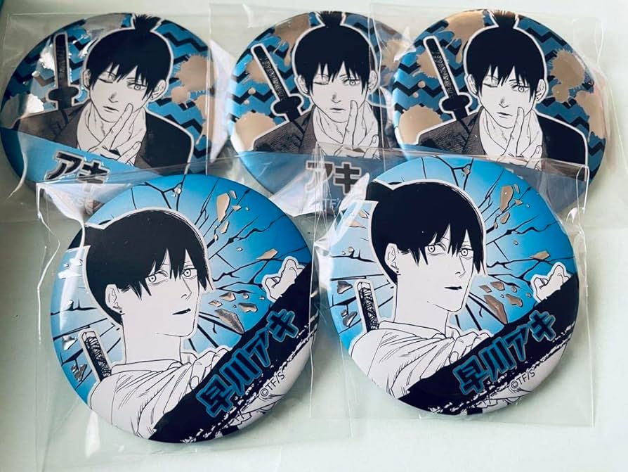 Amazon.co.jp: チェンソーマン 中国 上海 デコレクション缶バッジ 早川