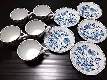 Amazon.co.jp: Blue Danube ブルーダニューブ カップ＆ソーサー 5客