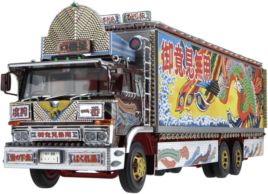 Amazon | 青島文化教材社(AOSHIMA) 1/32 トラック野郎シリーズ No.9 一