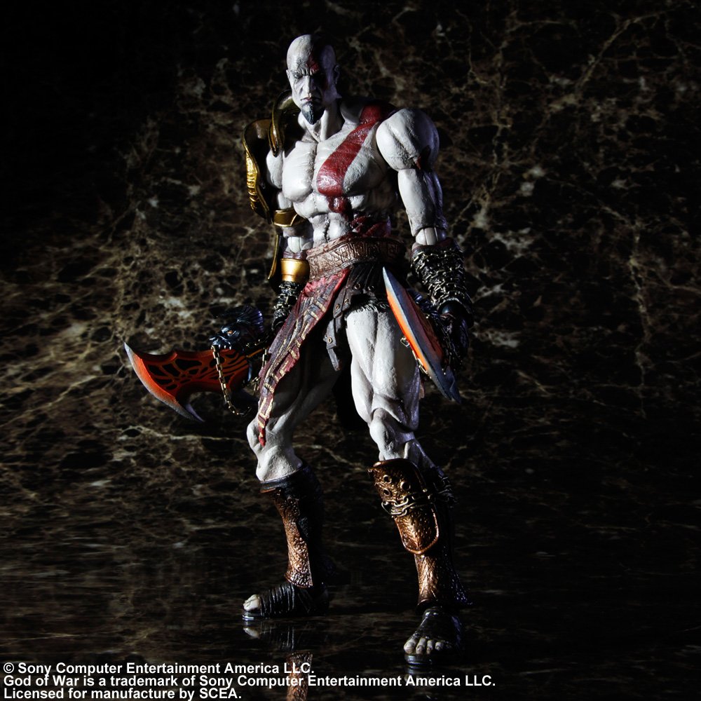 Amazon.co.jp: GOD OF WAR III PLAY ARTS改 クレイトス(PVC塗装済み