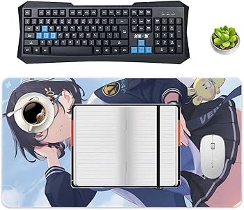 Amazon.co.jp：マウスパッド ゲーミングマウスパッド ブルーアーカイブ