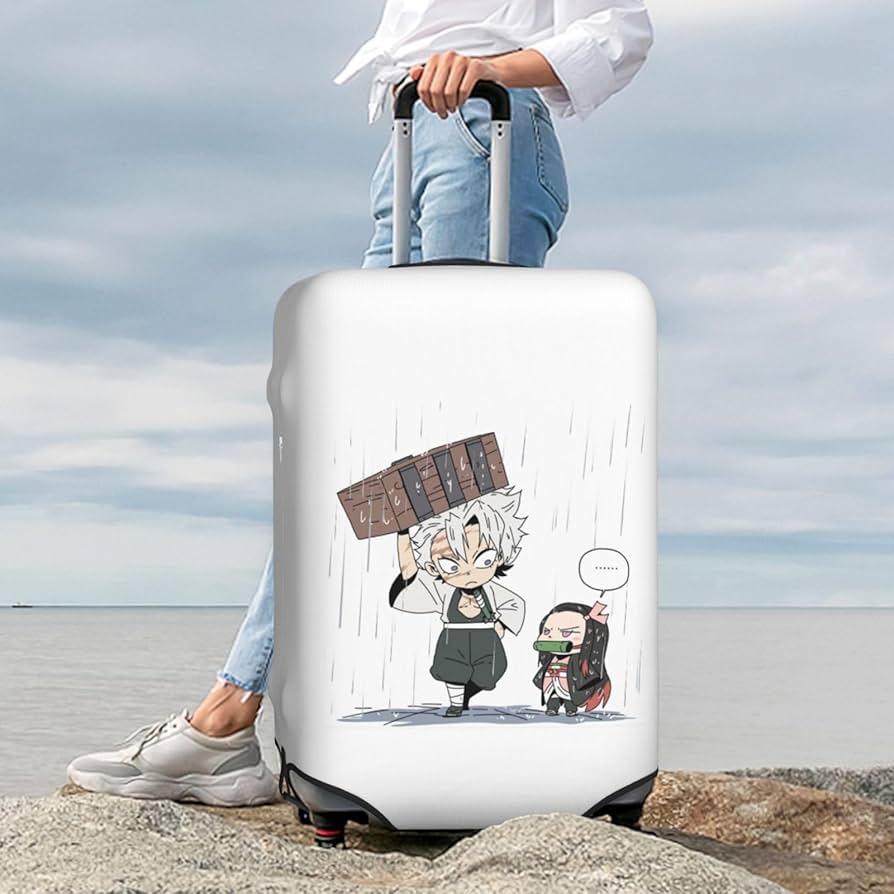 Amazon.co.jp: 鬼滅の刃 竈門 禰豆子 スーツケースカバー キャリー