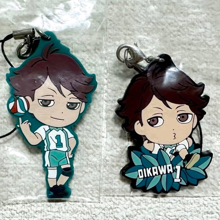 Amazon.co.jp: ハイキュー 一番くじ ラバーストラップセット 及川徹 b