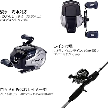 Amazon | Abu Garcia (アブガルシア) MAX X SPINCAST マックス