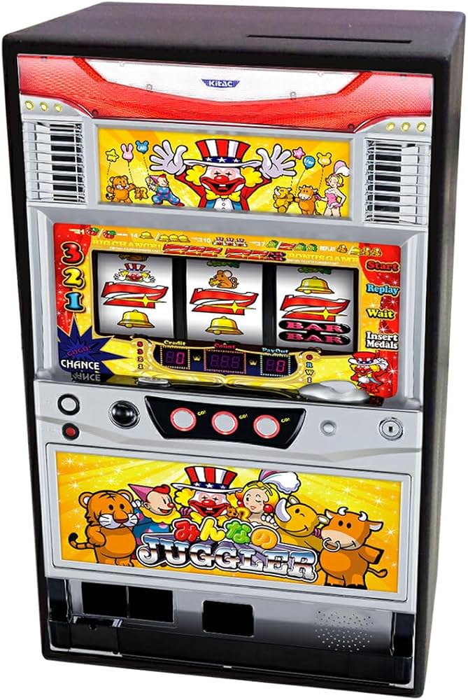 Amazon.co.jp: ジャグラー 光って音が鳴る！コインバンク みんなの