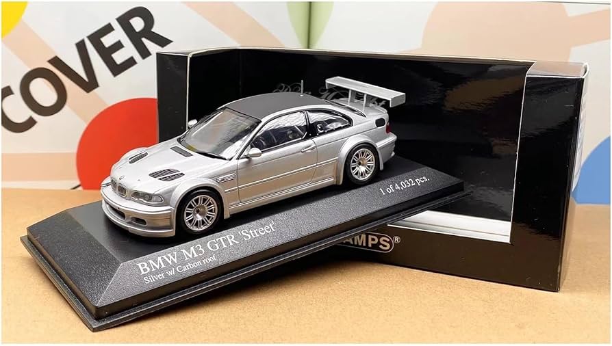 Amazon | ミニカー 1:43 BMW M3 GTR E46 おもちゃの車モデルクラシック