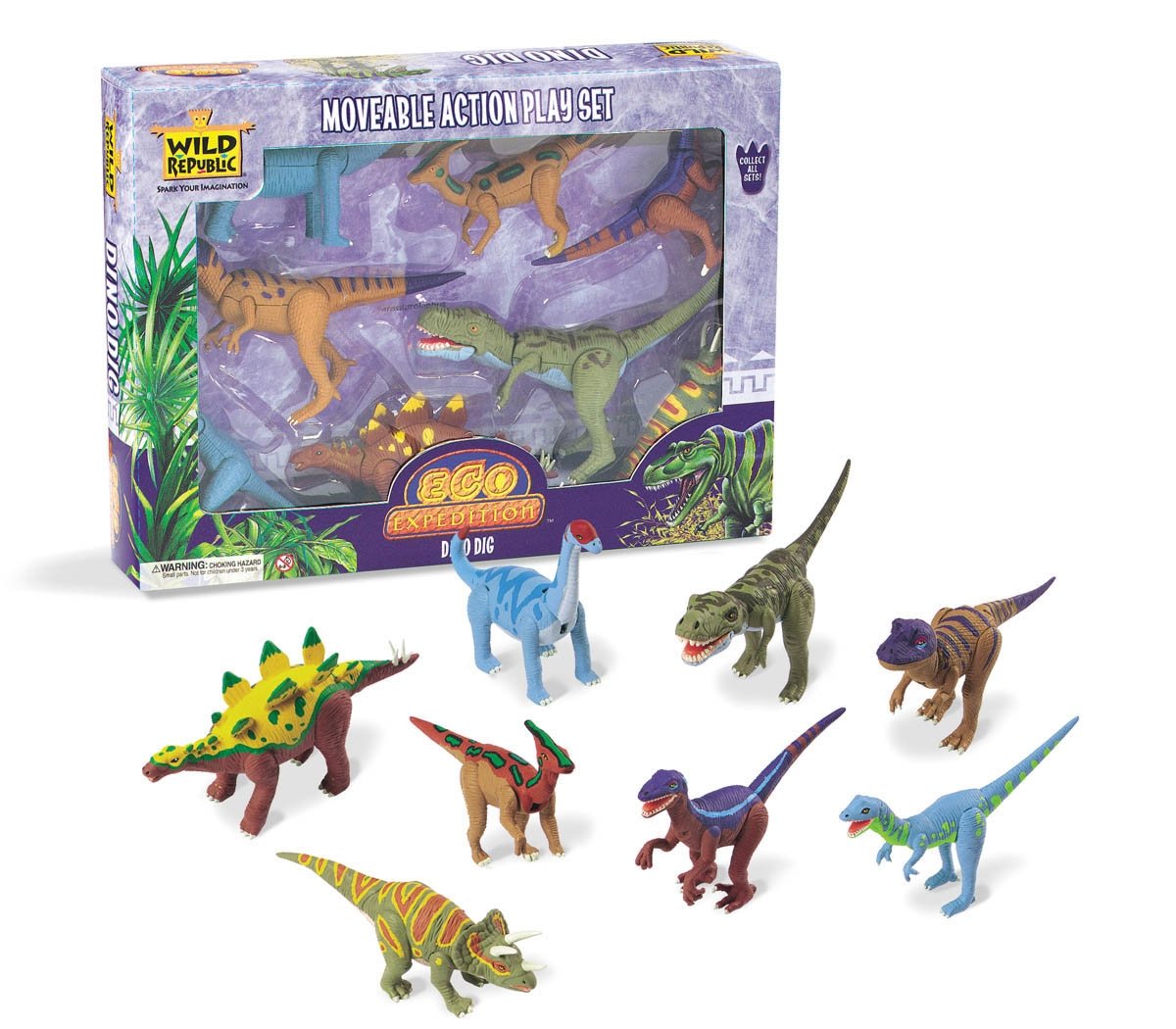 Amazon.com: Wild Republic Dino Eco Expedition, T-Rex