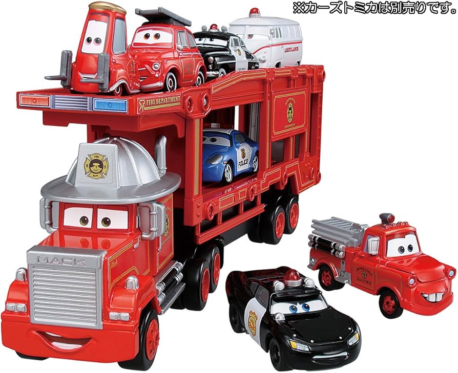 Amazon.co.jp: トミカ カーズ レスキューゴー!ゴー!キャリアカーマック