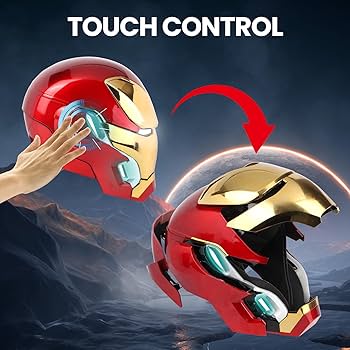 Amazon.co.jp: アイアンマン MK 50 1:1 ウェアラブルヘルメット - 音声