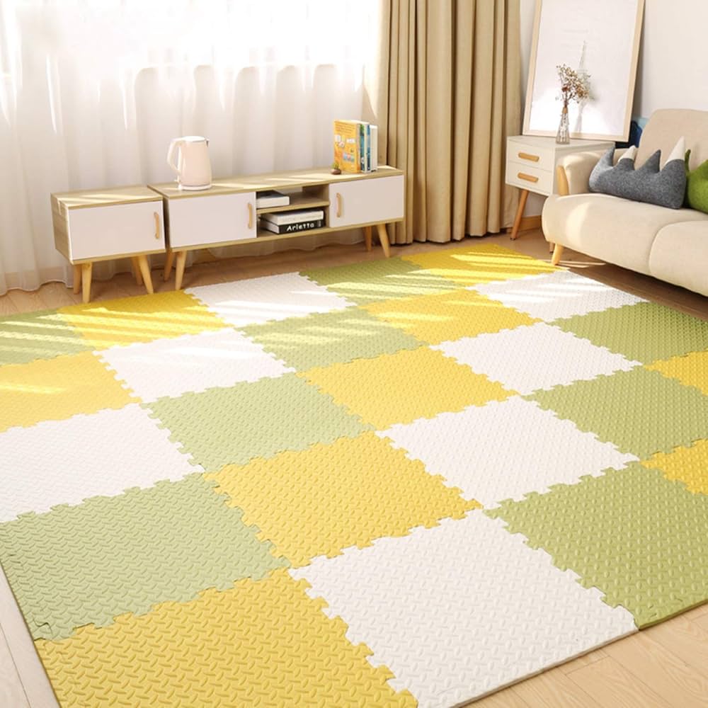 Amazon.co.jp: タイルカーペット ジョイントマット 正方形 2畳 3畳