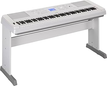 Amazon.com: Yamaha DGX660WH 88-Key Weighted Digital Piano with