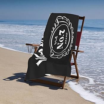 Amazon｜ジャックダニエル バスタオル アニメタオル フェイスタオル