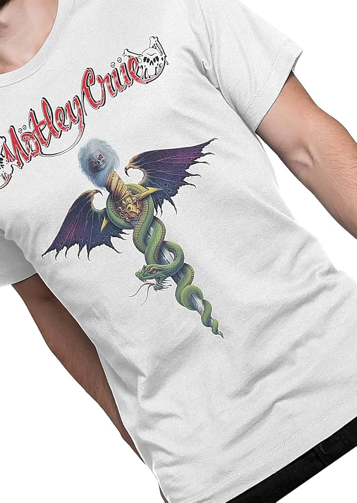 Amazon.com: Motley Crue Mens Rock Shirt Classic Rock Vintage Tee