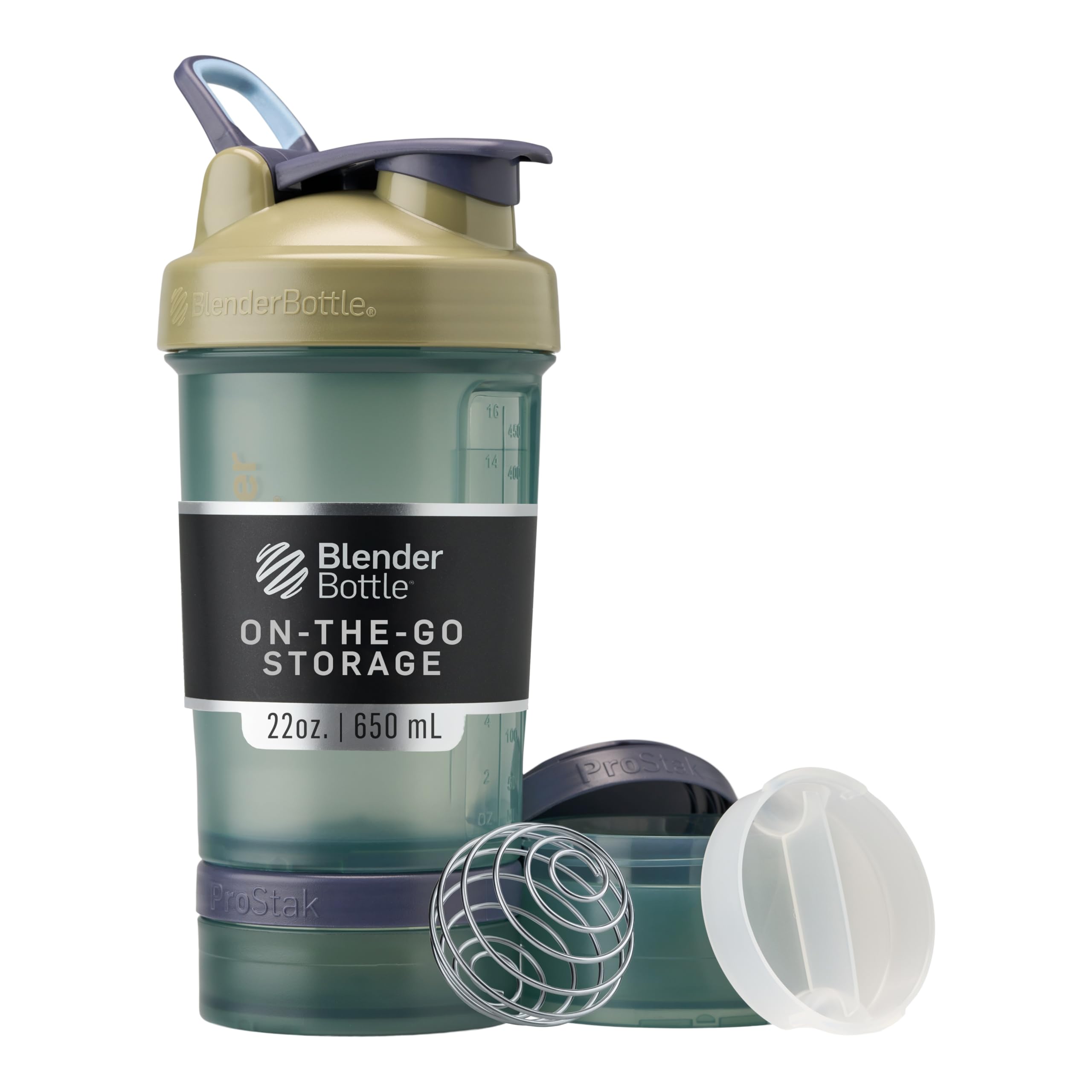 Amazon | BlenderBottle ProStak 22oz プロテインシェイカー