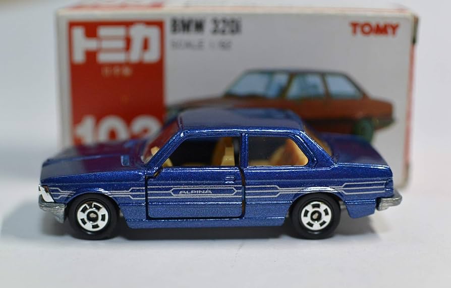 Amazon | 日本製 トミカ 赤箱 103 BMW 320i 1/62 ブルーメタリック