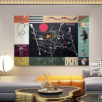 Amazon.co.jp: Kandinsky The Whole ポスター 1940 年にワシリー