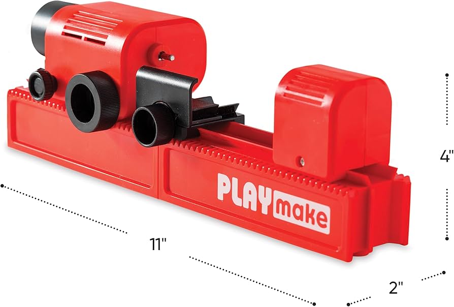 Amazon.com: PLAYmake Kids' 4-in-1 Woodshop Carpentry Cool Tool
