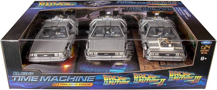 Amazon | WELLY 1/24 スケール ダイキャストメタル バック・トゥ・ザ