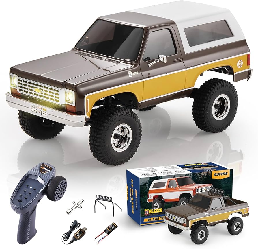 Amazon.co.jp: FMS 1/24スケールRCクローラー ラジコン Chevy K5