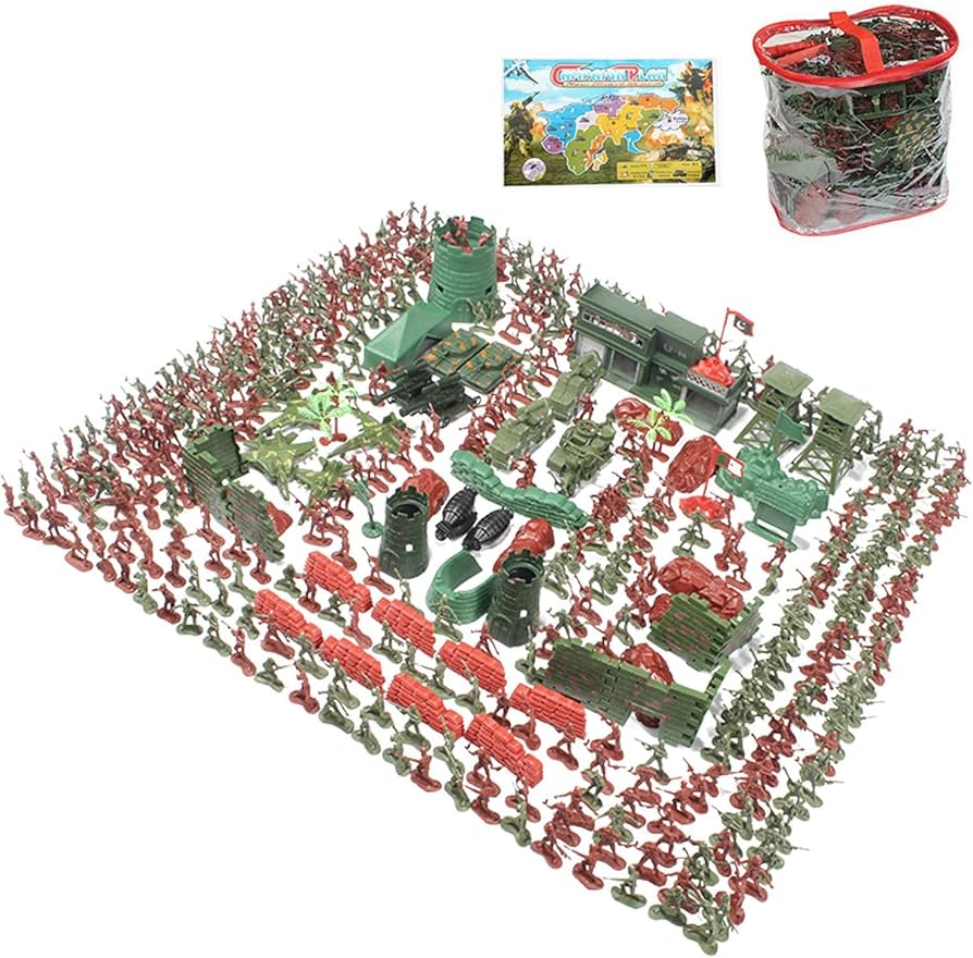 Amazon.co.jp: ミニアーミーメンのおもちゃ、革新的な完全なアーミー