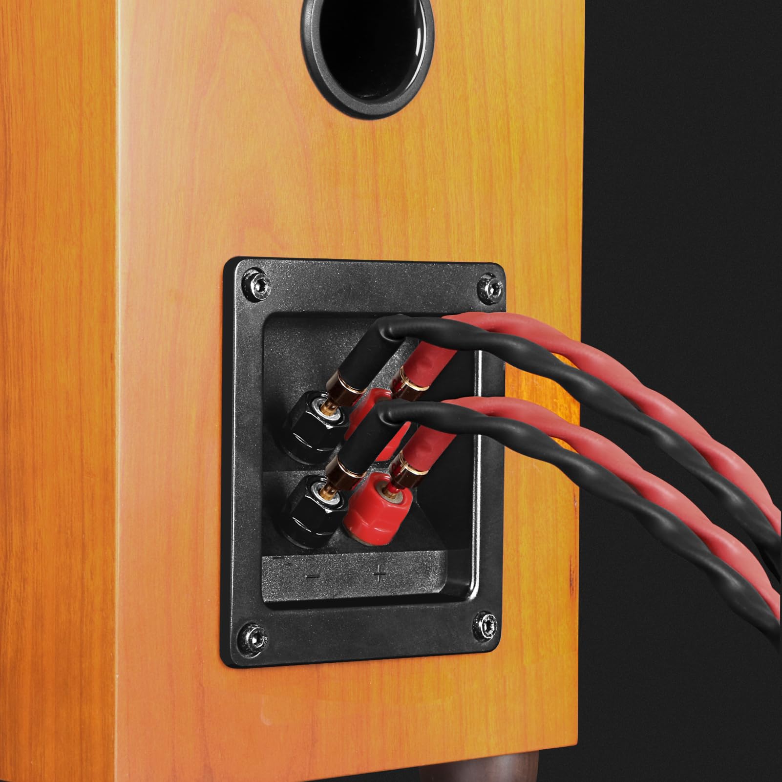 Amazon | k4B-2B バイワイヤ式スピーカーケーブル (バナナプラグx2