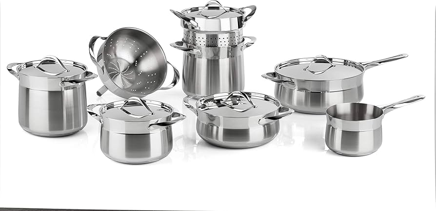 Amazon｜Barazzoni 蓋付 キャセロール 24cm MY LADY ステンレス｜両手