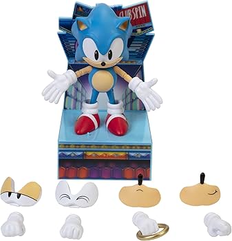 Amazon.com: Sonic The Hedgehog Ultimate 6” Sonic Collectible