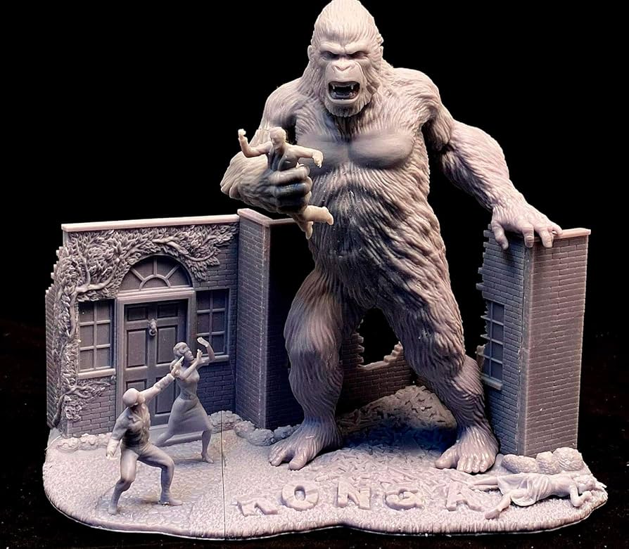 Amazon | モナークモデル 1/35 巨大猿怪獣コンガ プラモデル MON468